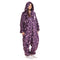 Snuggs Combinaison pyjama "Etoiles violettes"