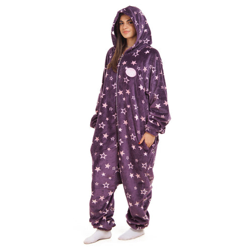 Snuggs Combinaison pyjama "Etoiles violettes"