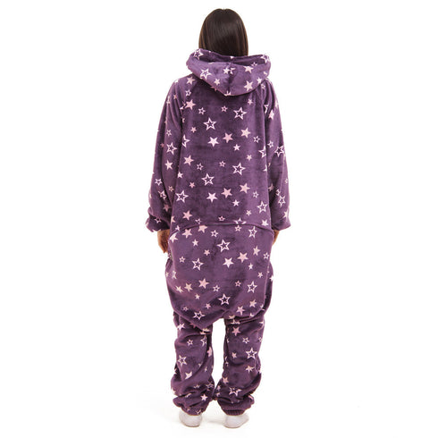 Snuggs Combinaison pyjama "Etoiles violettes"