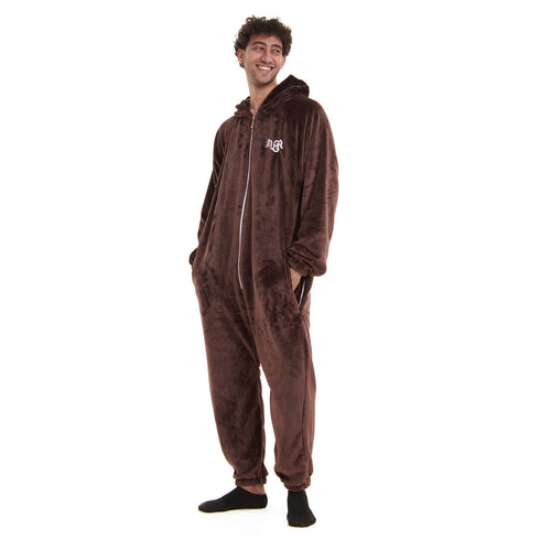 Snuggs Combinaison pyjama "Marron"