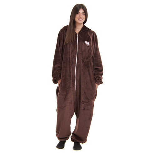 Snuggs Combinaison pyjama "Marron"