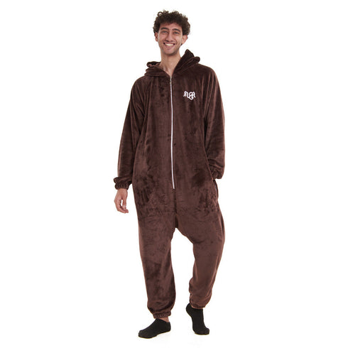 Snuggs Combinaison pyjama "Marron"