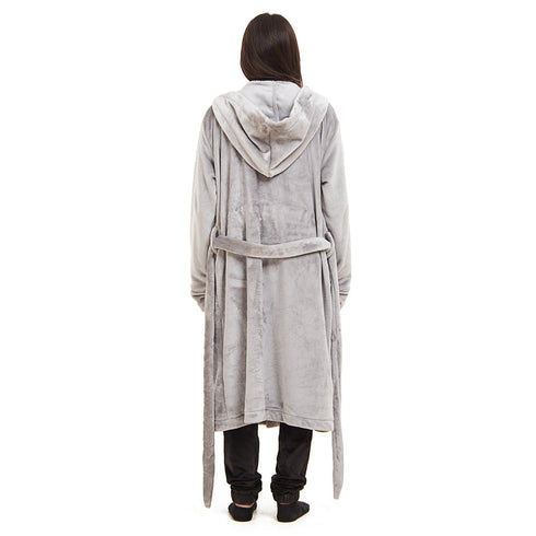 Snuggs Robe de chambre "Gris clair"