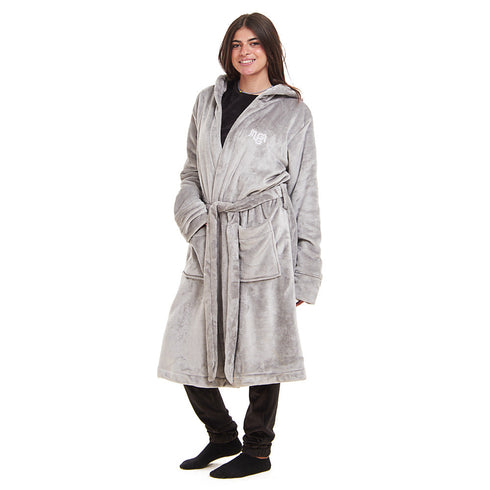Snuggs Robe de chambre "Gris clair"